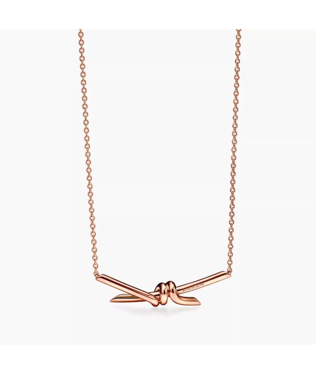 TIFFANY&CO Золотая подвеска из розового золота, фото 3