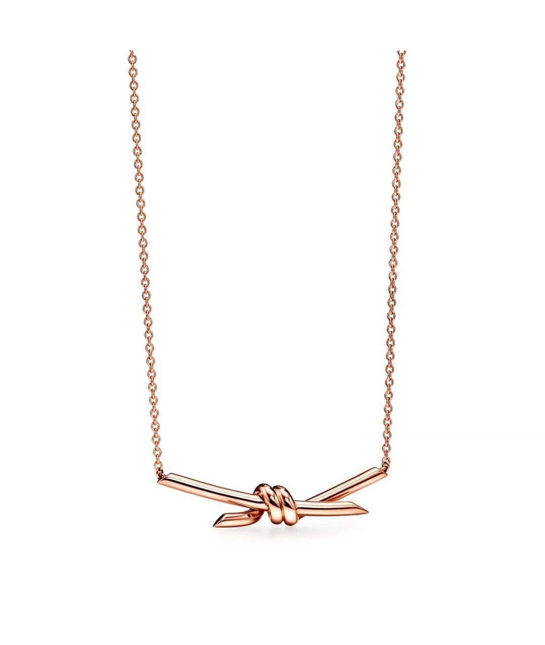 TIFFANY&CO Золотая подвеска из розового золота, фото 5