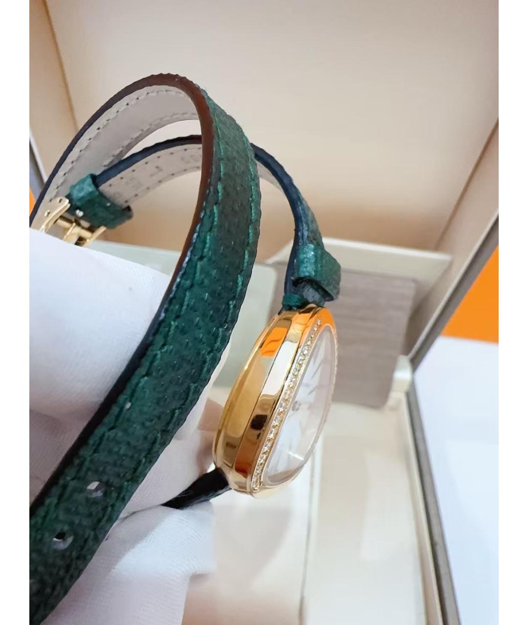 BVLGARI Белые металлические часы, фото 7