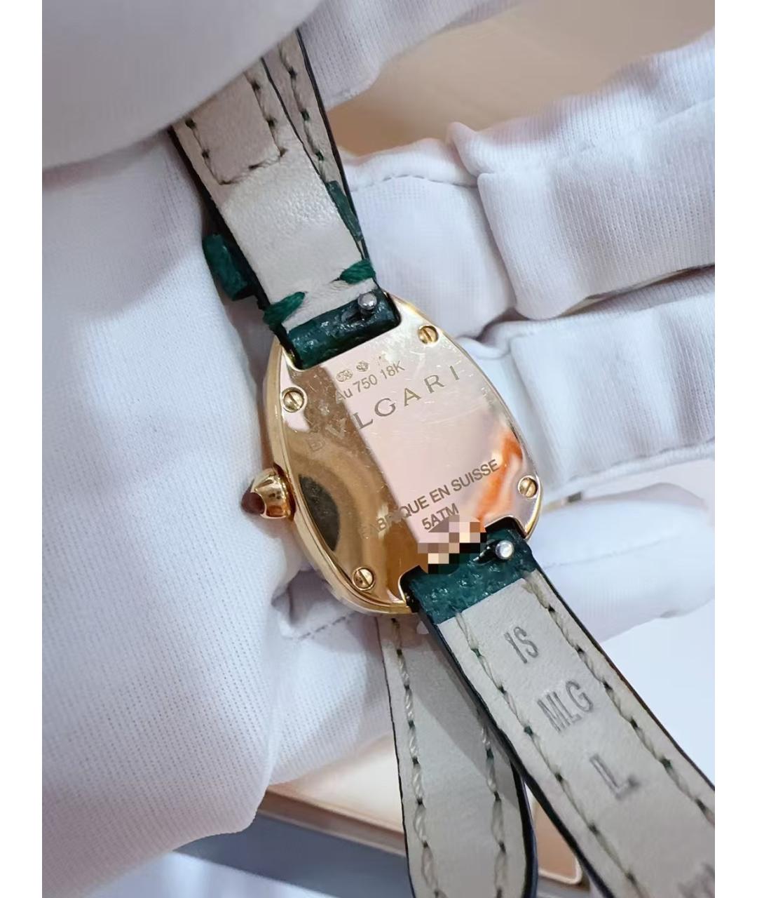BVLGARI Белые металлические часы, фото 8