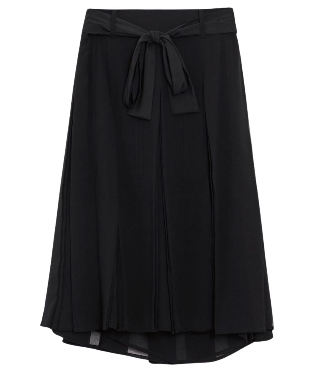 BURBERRY Черная юбка миди, фото 1