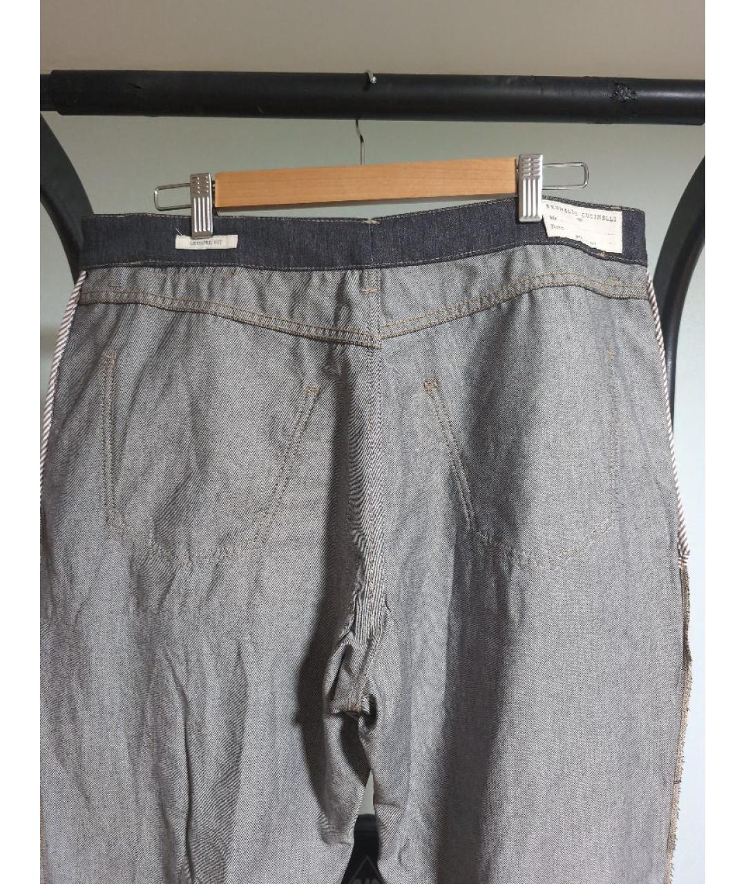 BRUNELLO CUCINELLI Прямые джинсы, фото 3