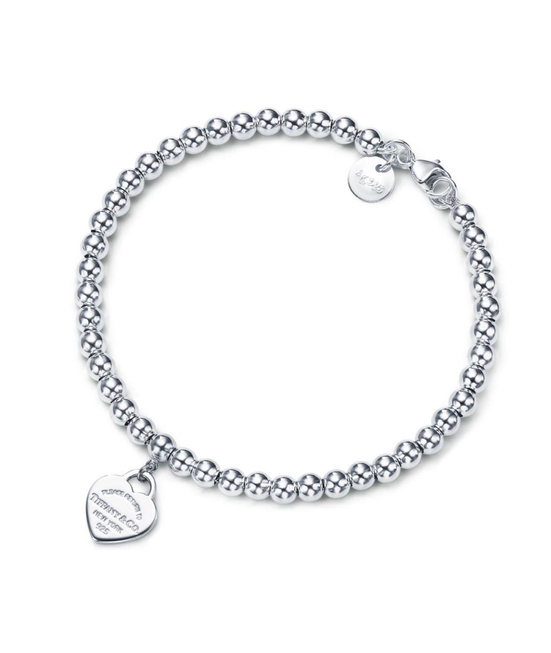 TIFFANY&CO Серебрянный серебряный браслет, фото 6