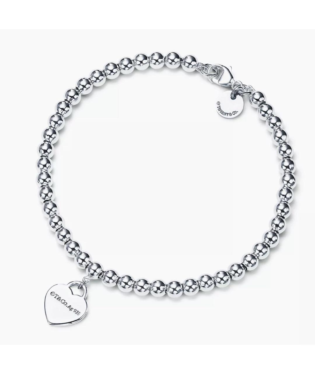 TIFFANY&CO Серебрянный серебряный браслет, фото 3
