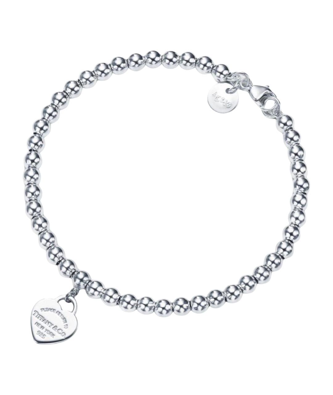 TIFFANY&CO Серебрянный серебряный браслет, фото 1