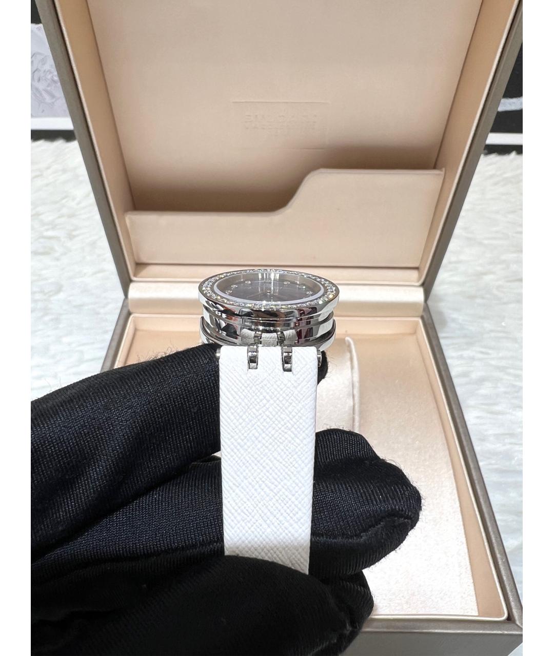 BVLGARI Голубые металлические часы, фото 5