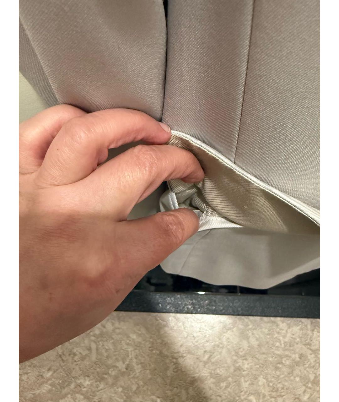 STELLA MCCARTNEY Серый хлопковый жакет/пиджак, фото 5