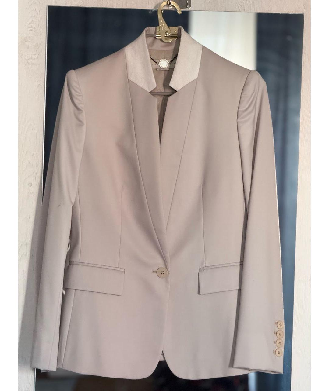 STELLA MCCARTNEY Серый хлопковый жакет/пиджак, фото 9