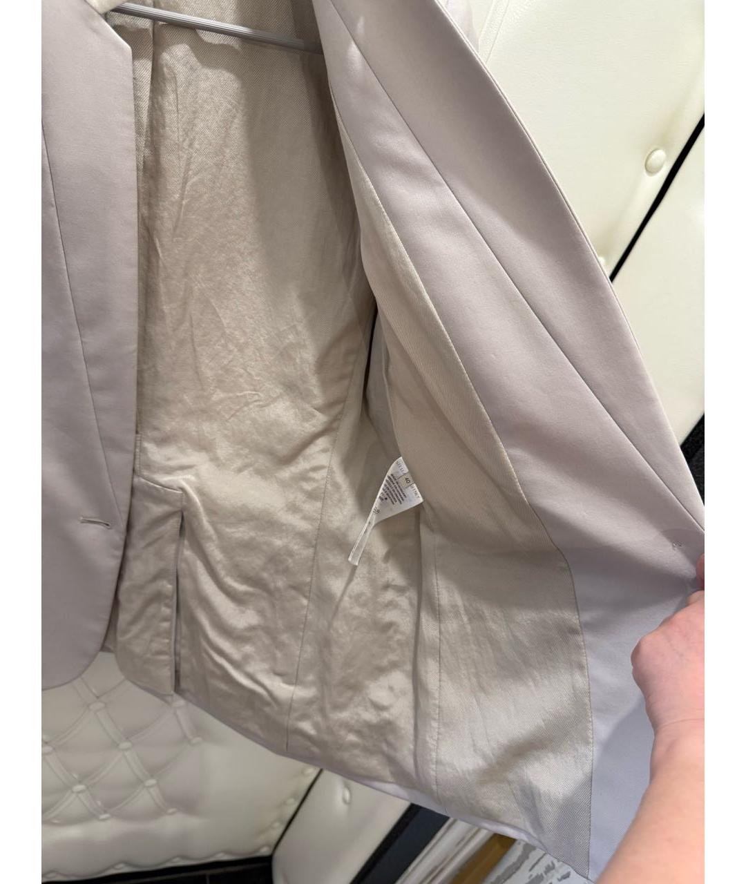 STELLA MCCARTNEY Серый хлопковый жакет/пиджак, фото 6