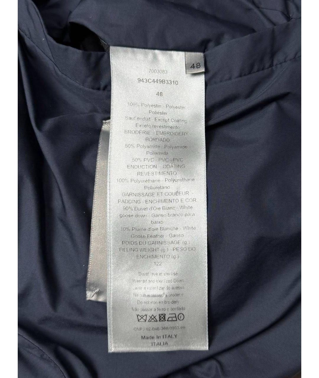 CHRISTIAN DIOR Темно-синяя куртка, фото 6