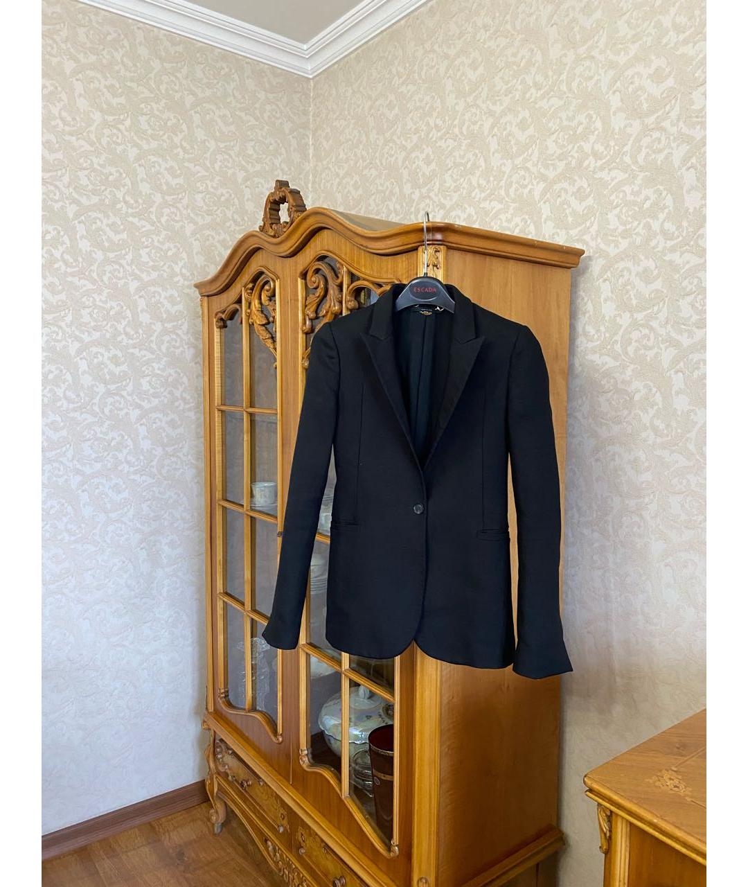 GUCCI Черный льняной жакет/пиджак, фото 2