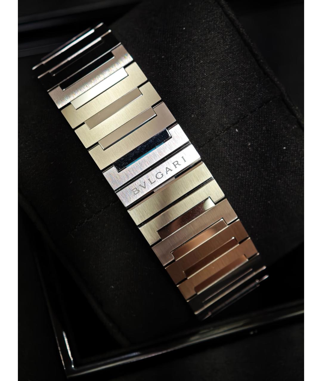 BVLGARI Белые металлические часы, фото 6