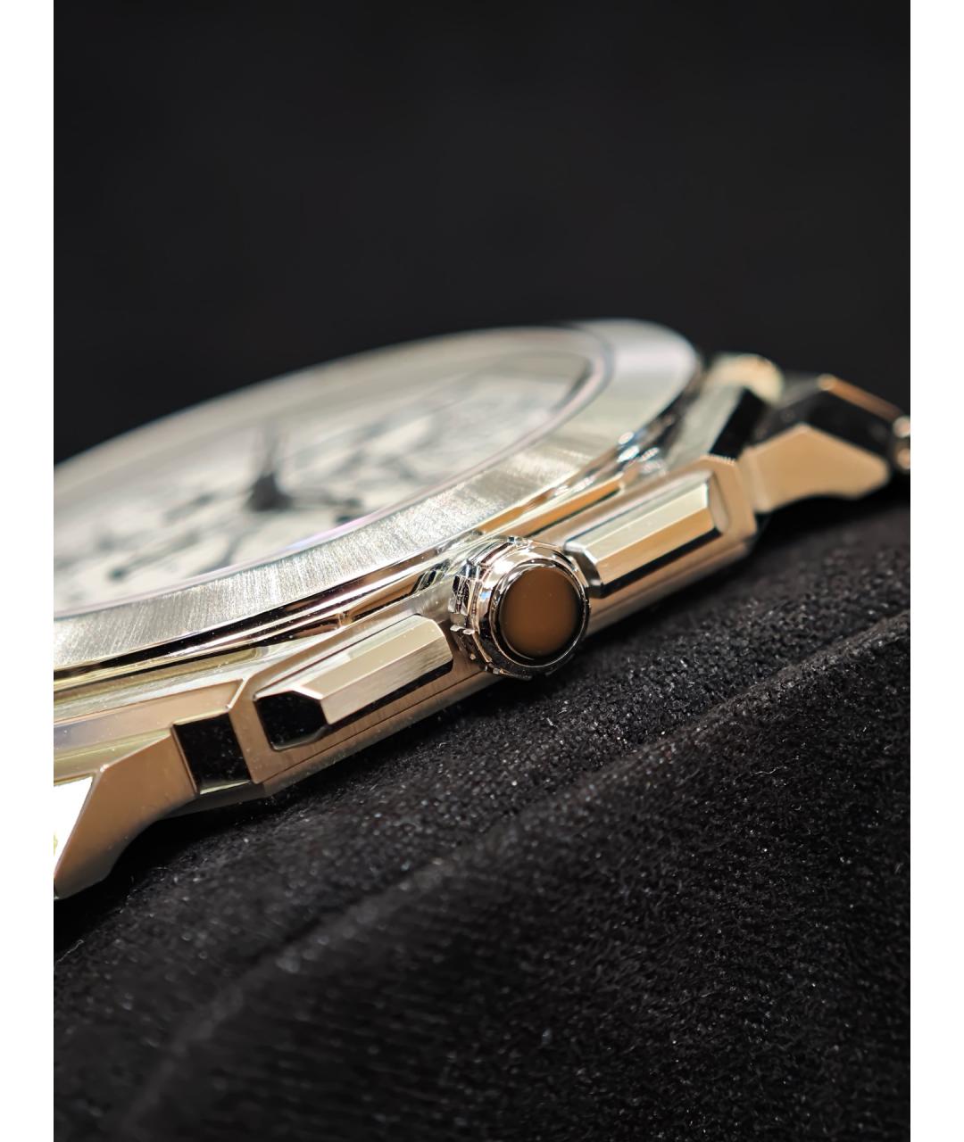 BVLGARI Белые металлические часы, фото 5