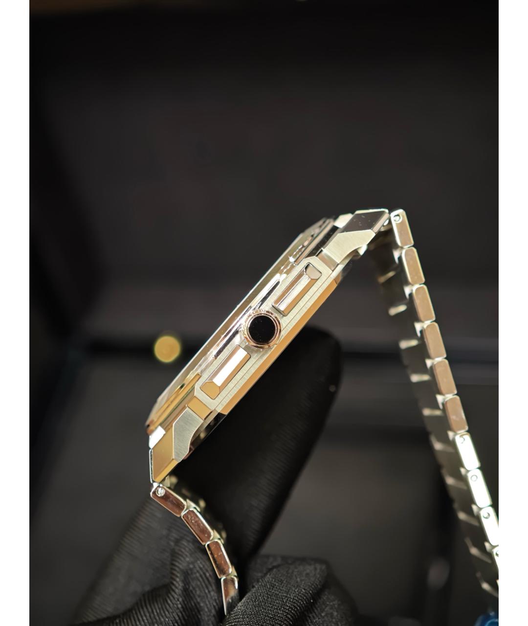 BVLGARI Белые металлические часы, фото 3