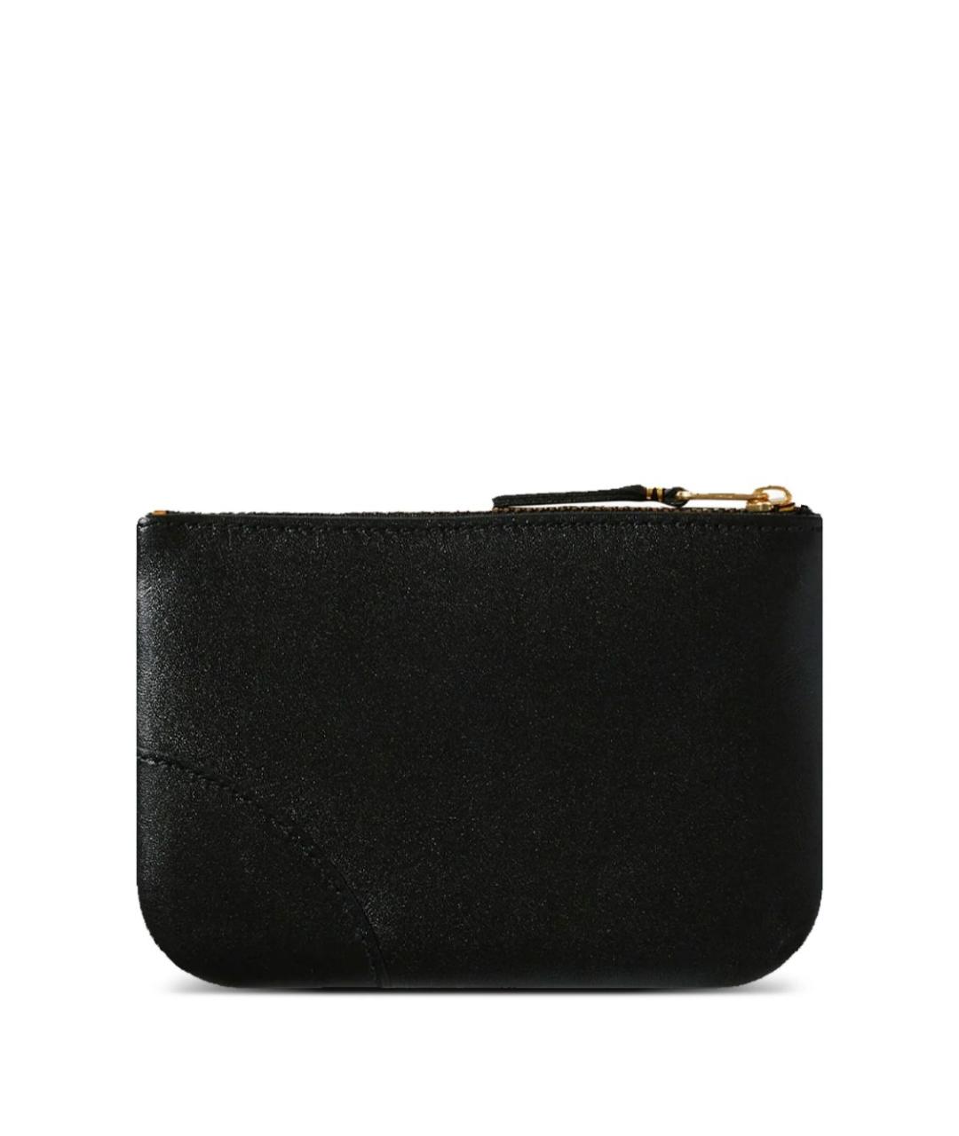 COMME DES GARÇONS WALLET Черный кожаный кошелек, фото 2