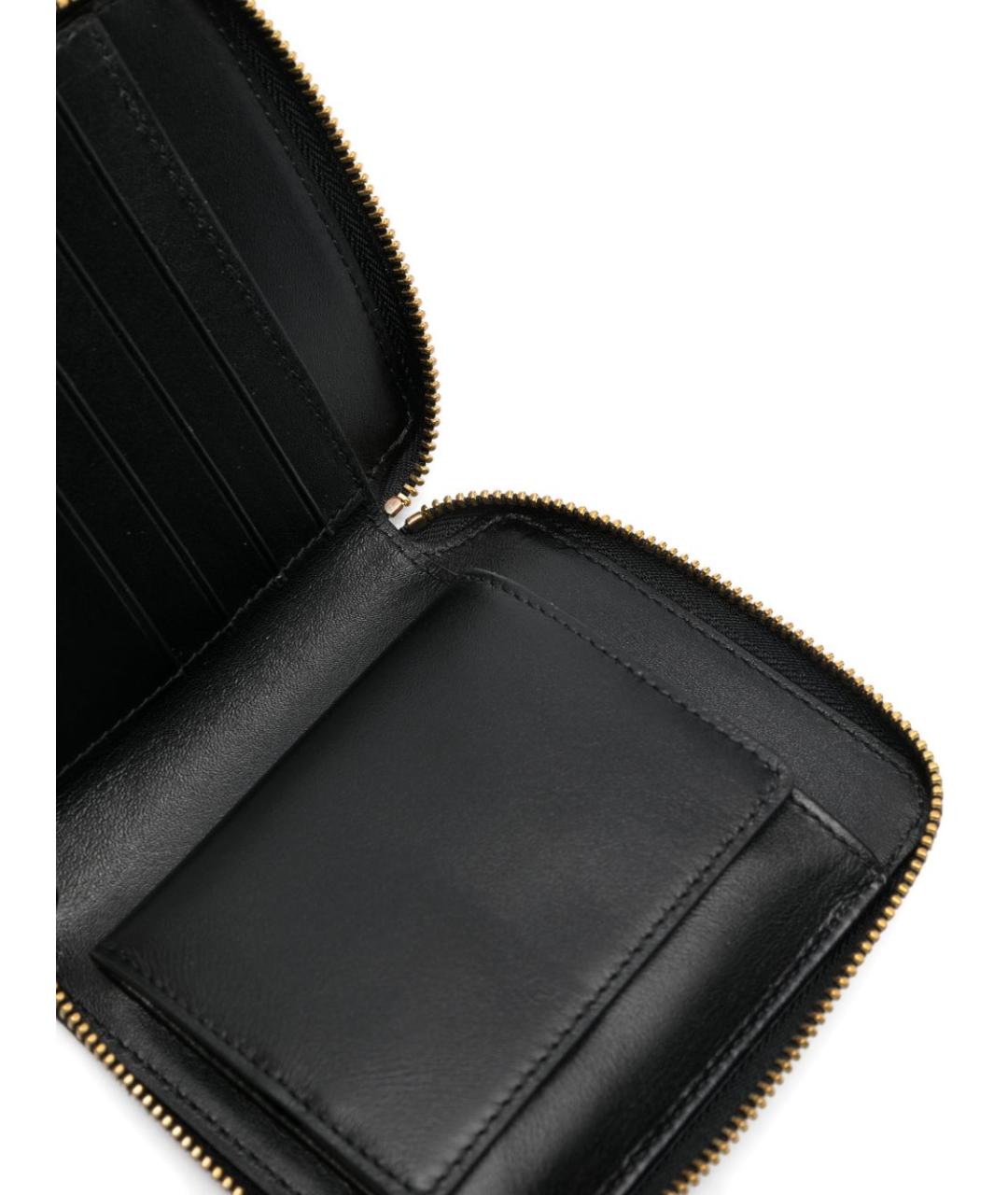 COMME DES GARÇONS WALLET Черный кожаный кошелек, фото 2