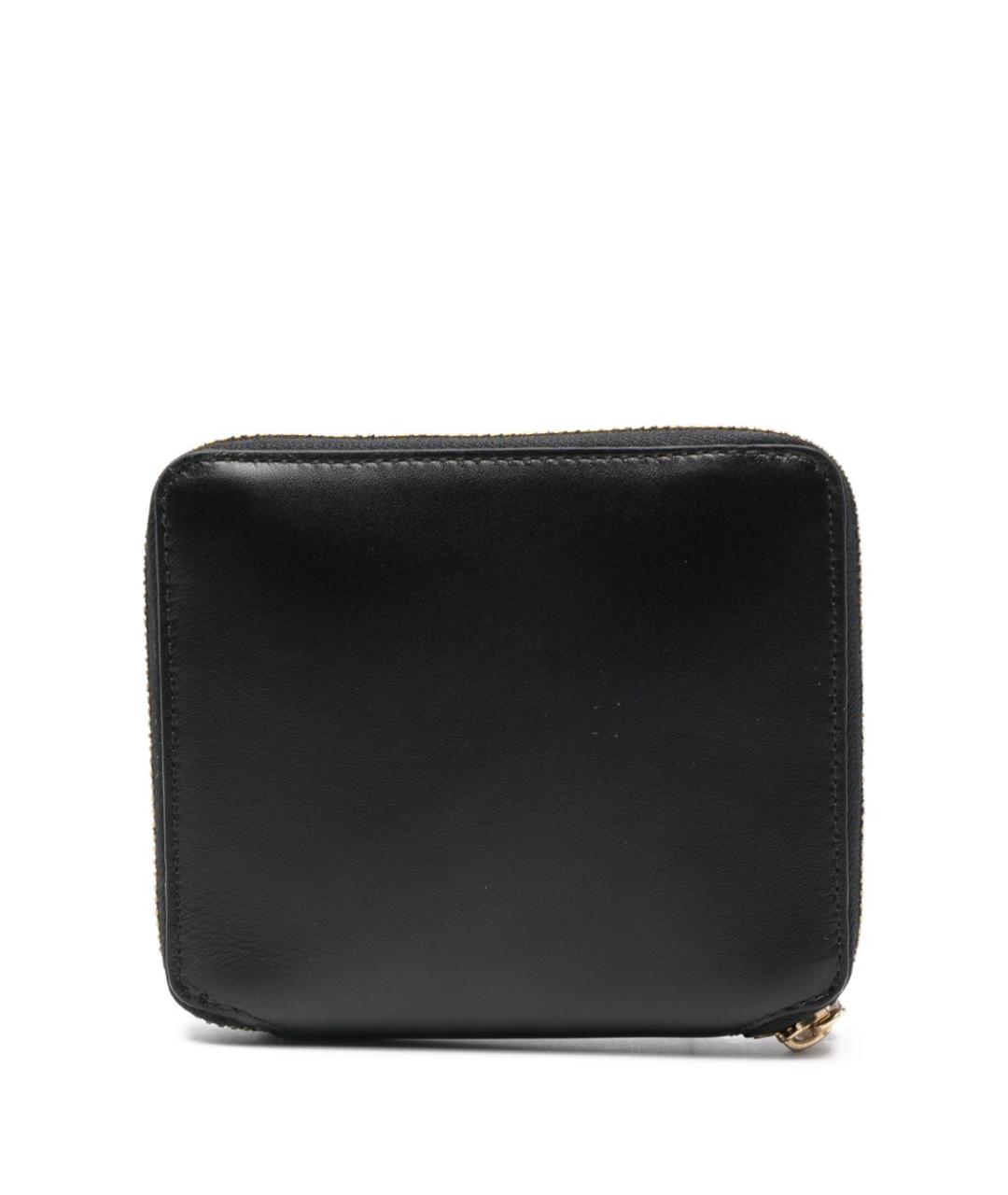 COMME DES GARÇONS WALLET Черный кожаный кошелек, фото 3