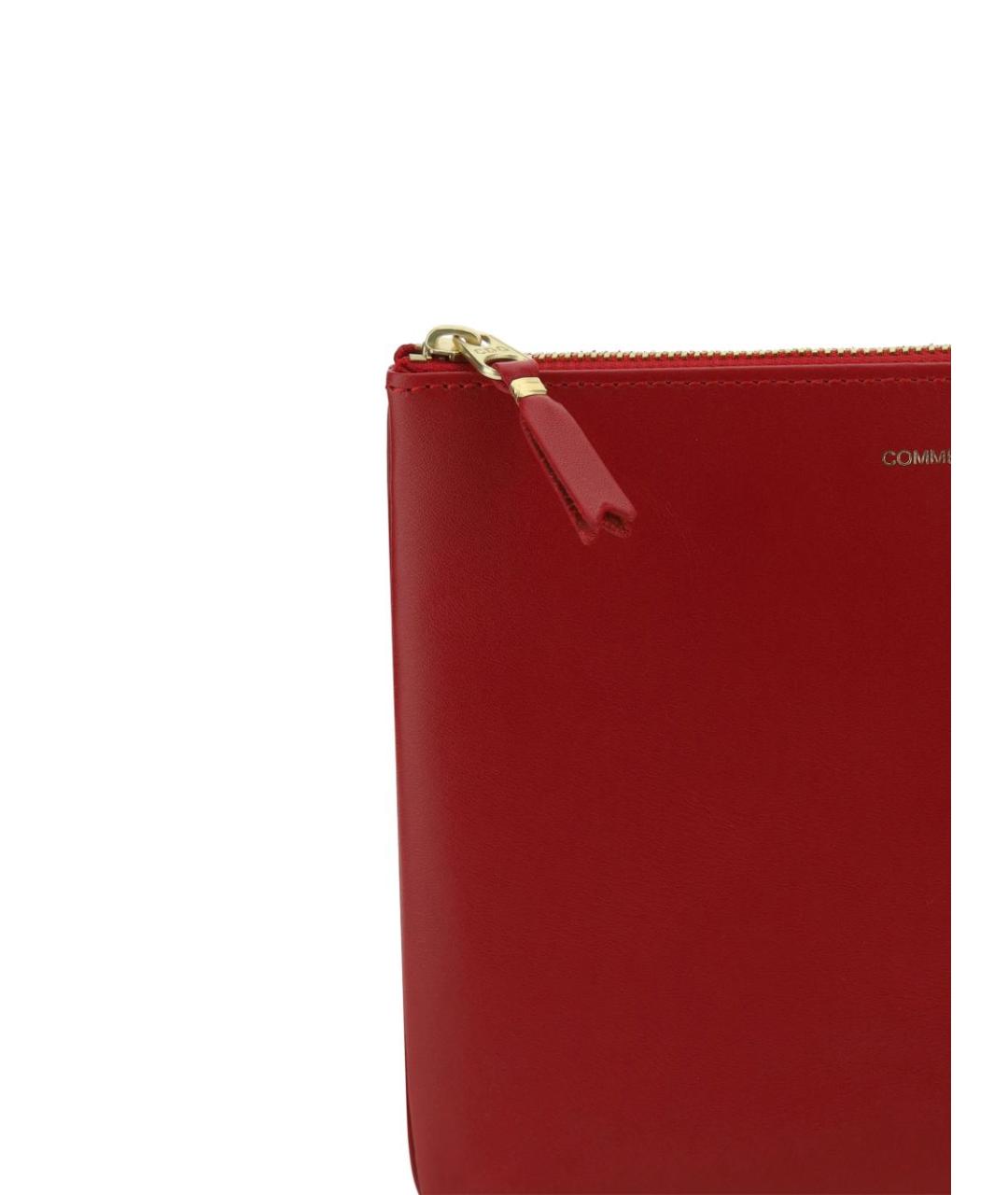 COMME DES GARÇONS WALLET Красный кожаный кошелек, фото 2