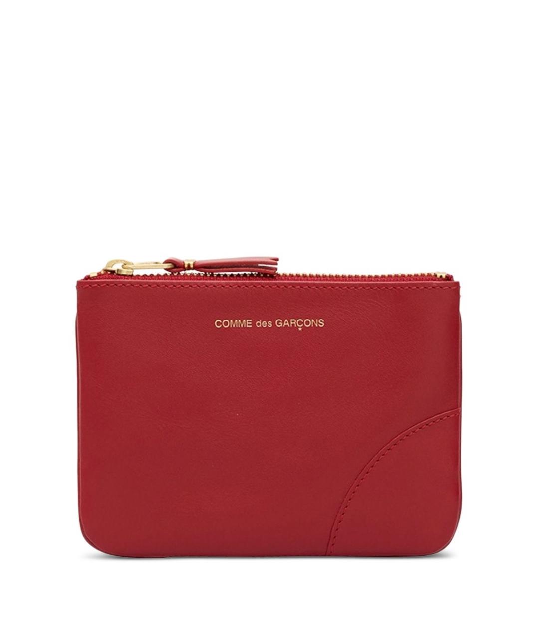 COMME DES GARÇONS WALLET Красный кожаный кошелек, фото 1