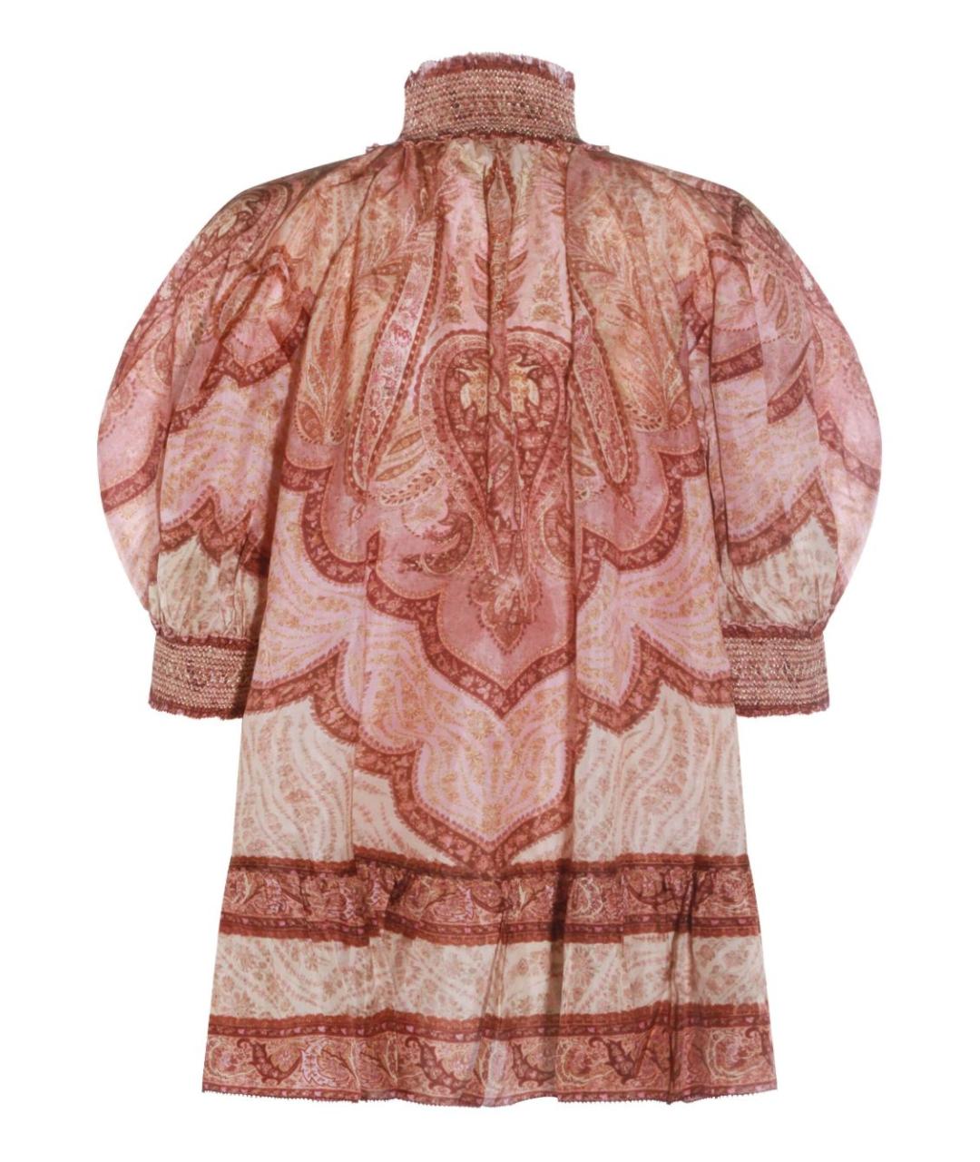 ZIMMERMANN Красная шелковая майка, фото 2