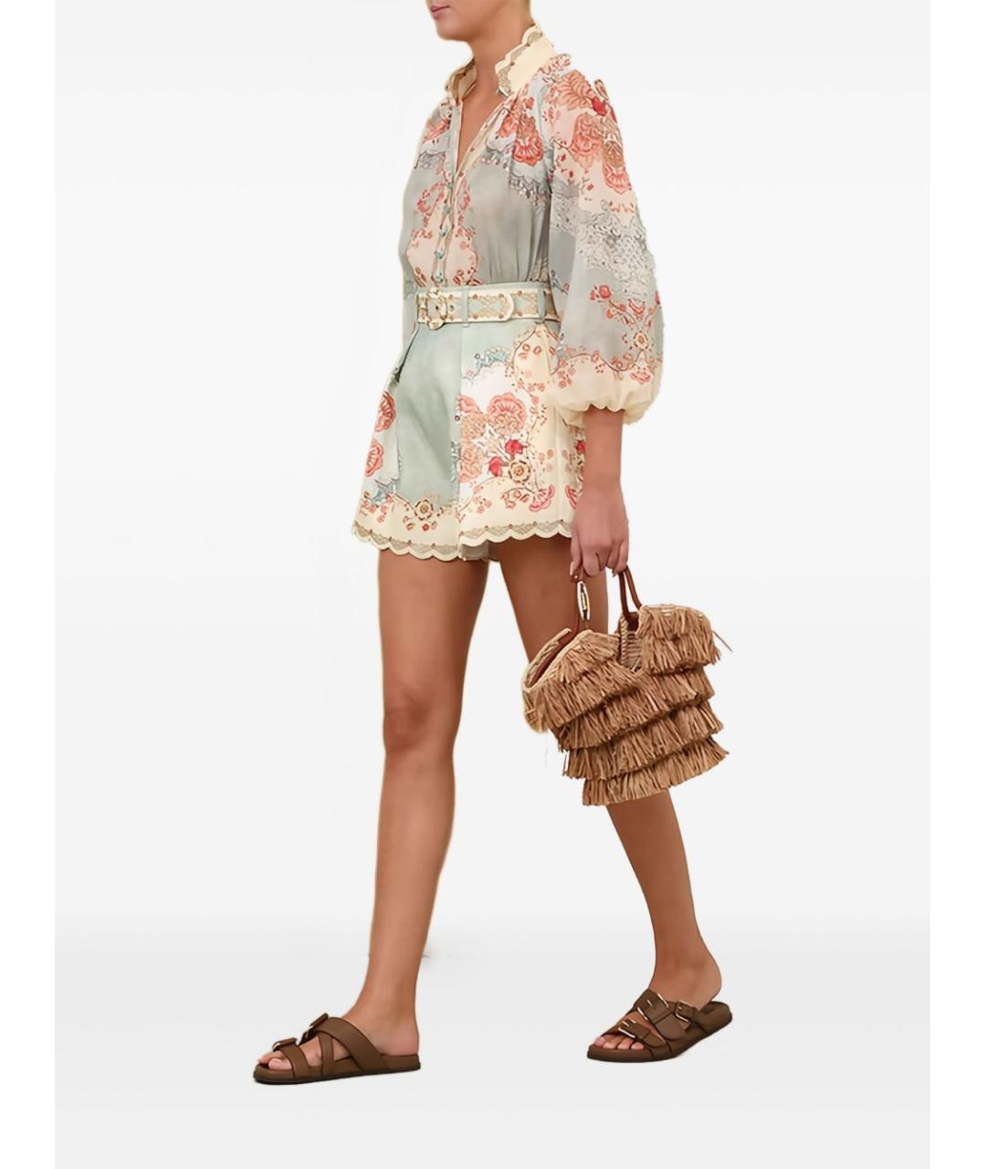 ZIMMERMANN Мульти рубашка, фото 2