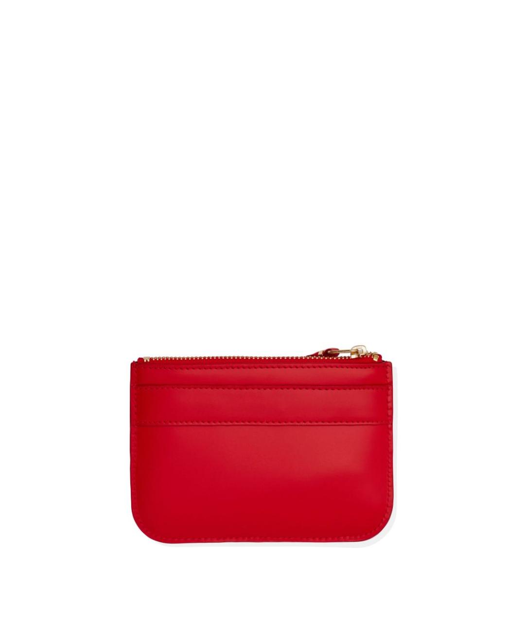 COMME DES GARÇONS WALLET Красный кожаный кошелек, фото 2