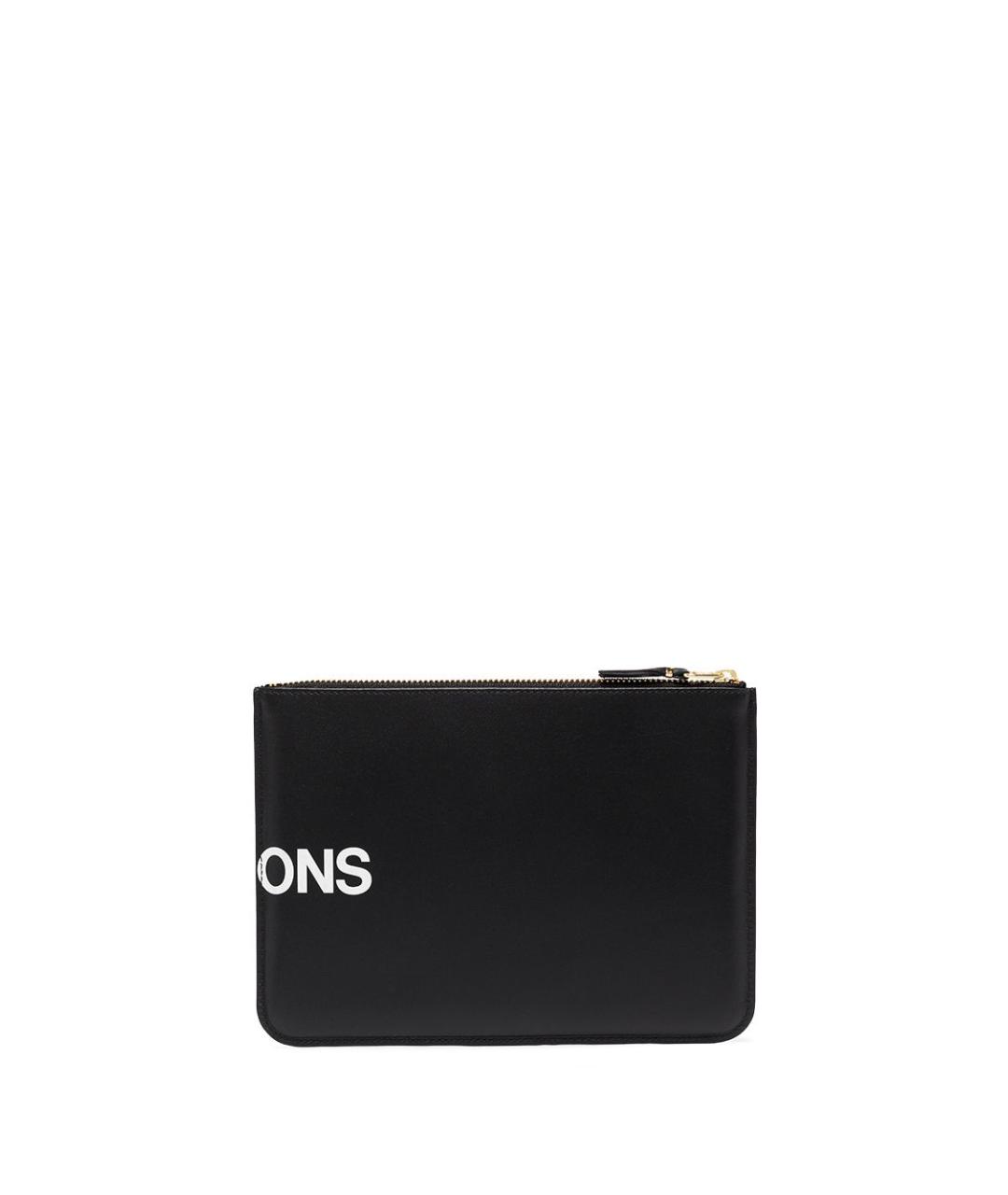 COMME DES GARÇONS WALLET Черный кожаный кошелек, фото 2