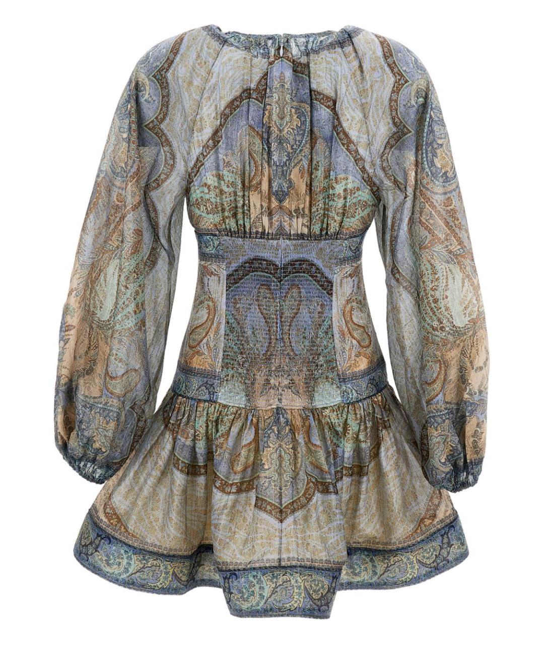 ZIMMERMANN Синее платье, фото 2