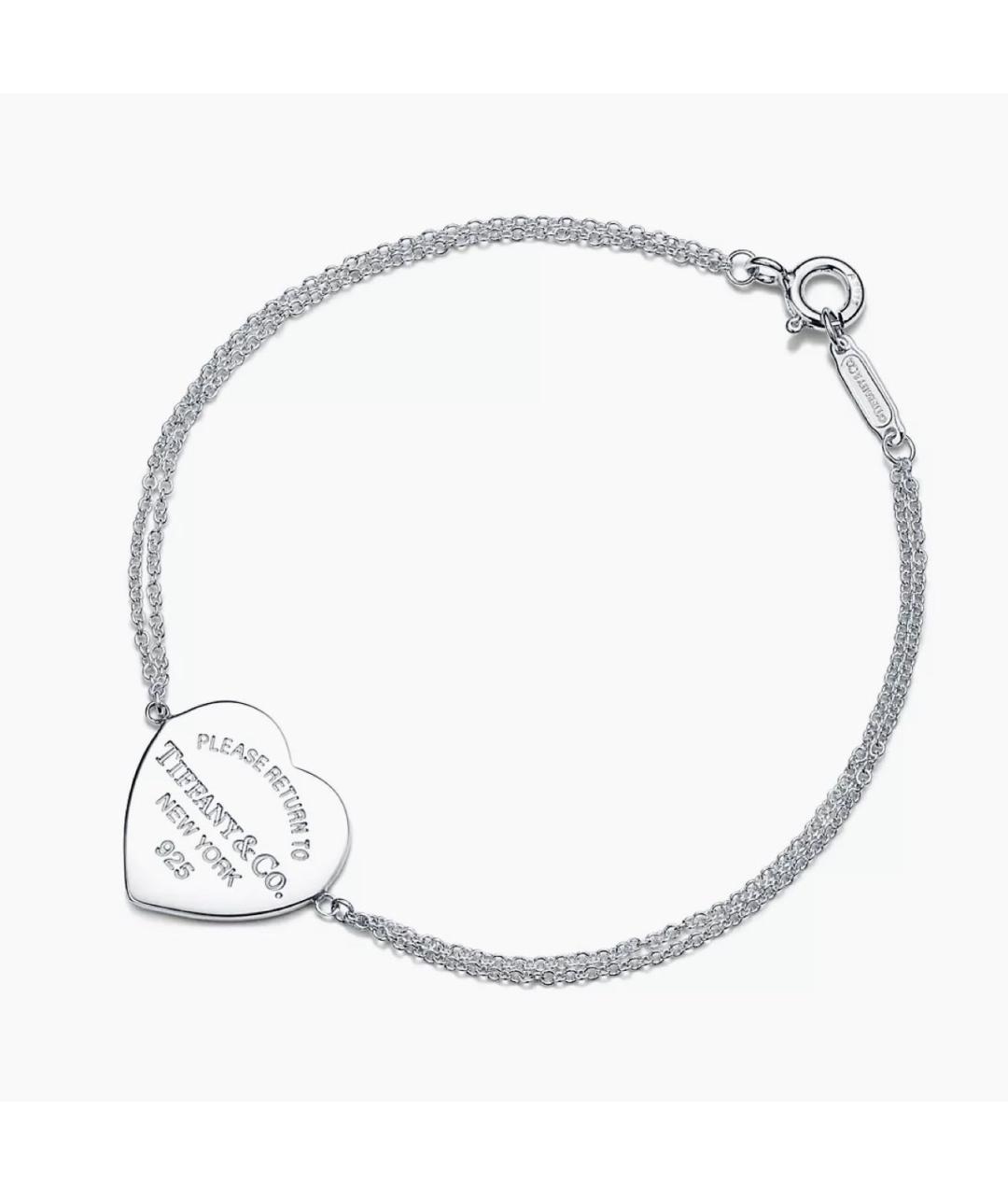 TIFFANY&CO Серебрянный серебряный браслет, фото 5