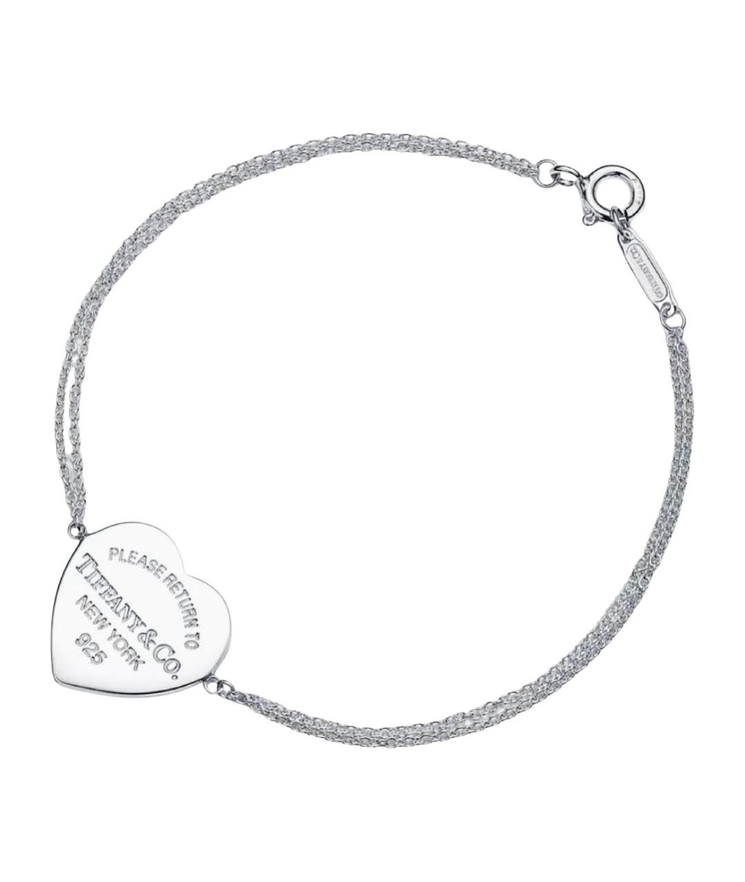 TIFFANY&CO Серебрянный серебряный браслет, фото 1