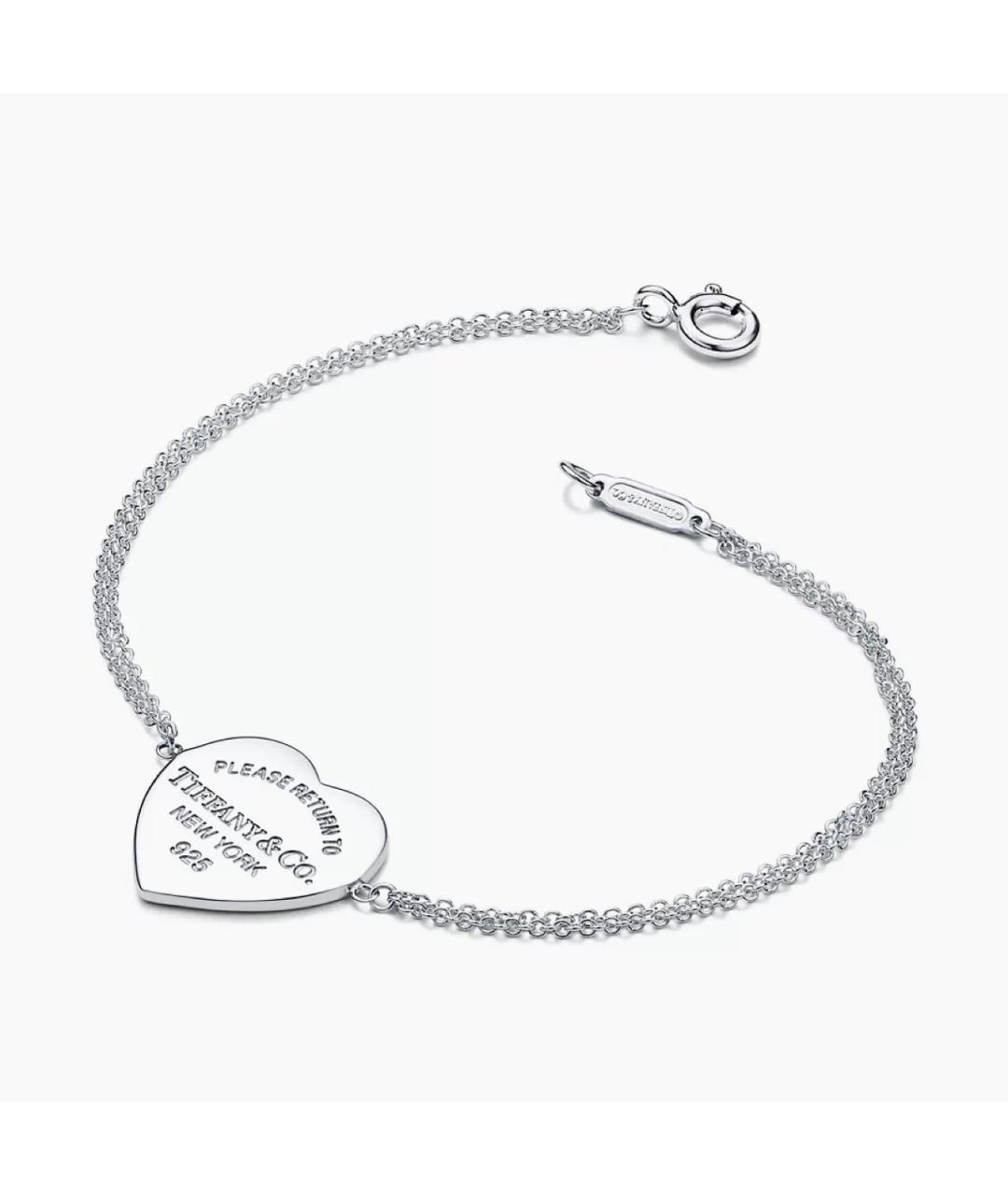 TIFFANY&CO Серебрянный серебряный браслет, фото 3