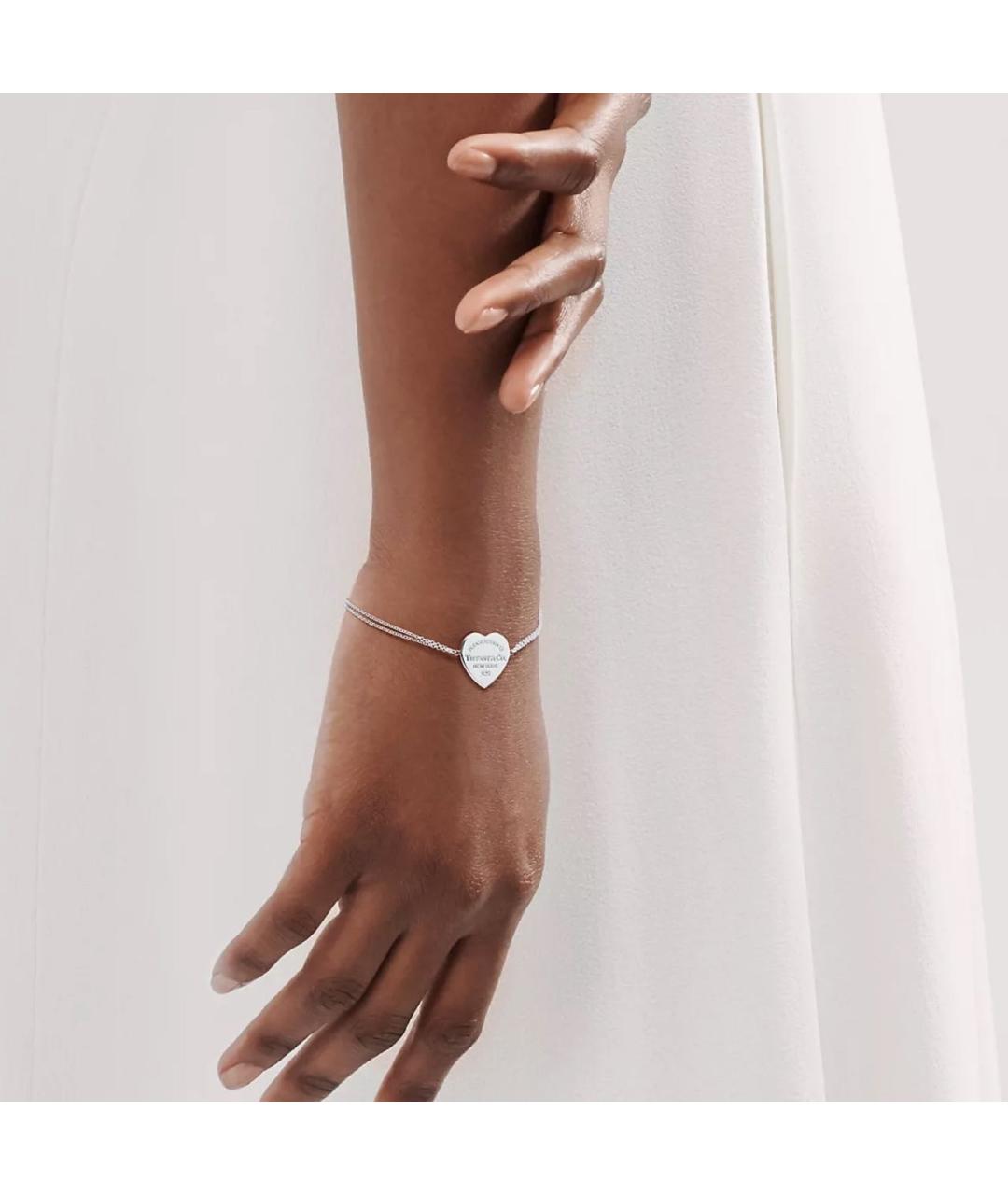 TIFFANY&CO Серебрянный серебряный браслет, фото 2