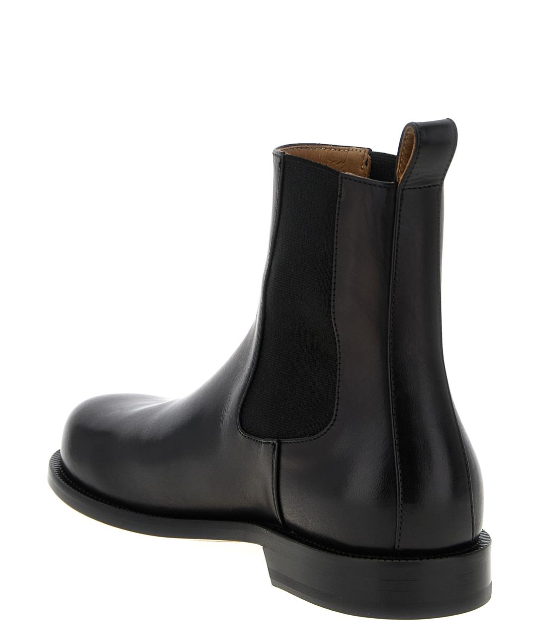 J.W.ANDERSON Черные кожаные высокие ботинки, фото 3