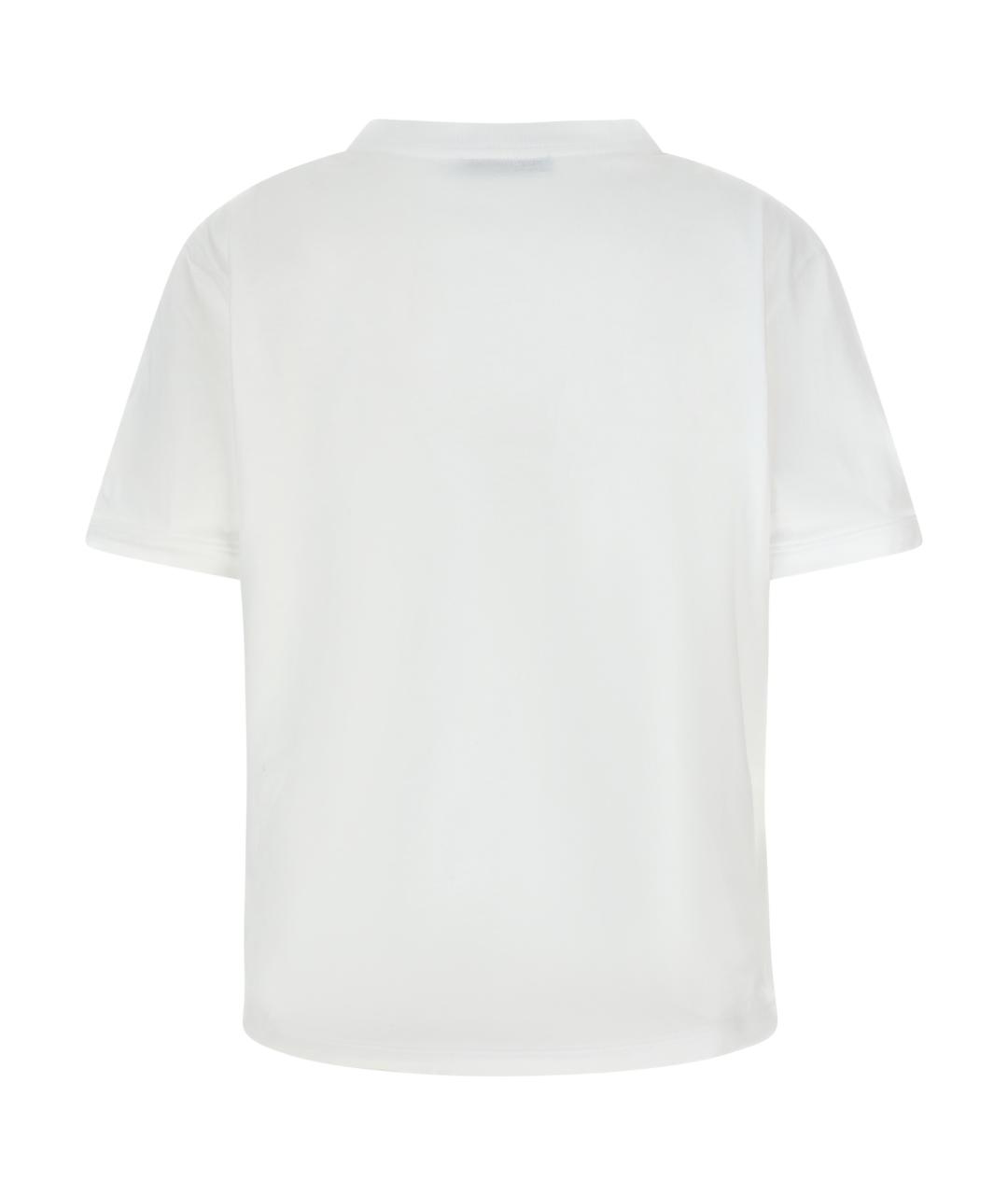 PRADA Белая хлопковая футболка, фото 2
