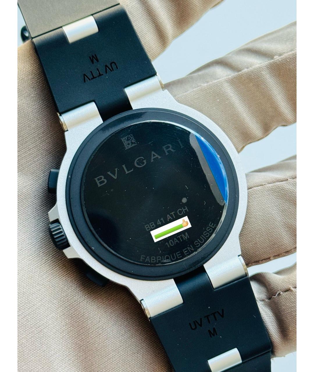 BVLGARI Белые металлические часы, фото 2
