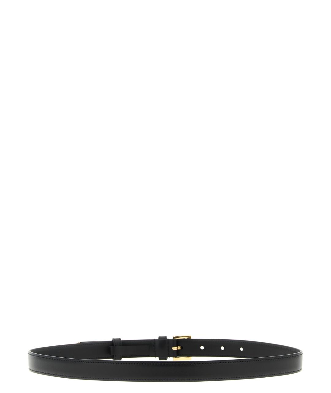 PRADA Черный кожаный ремень, фото 2