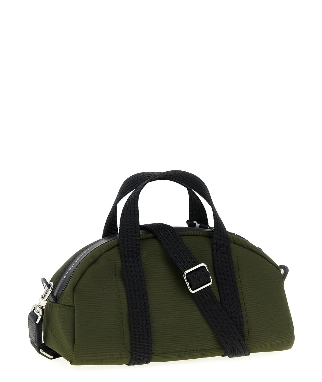 LONGCHAMP Зеленая синтетическая сумка тоут, фото 2