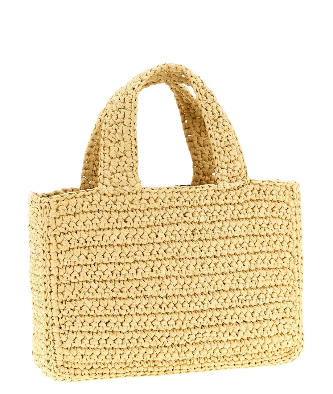 VALENTINO Бежевая сумка тоут, фото 2