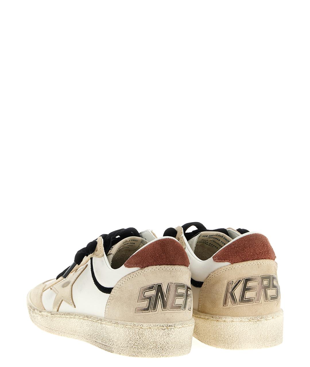 GOLDEN GOOSE DELUXE BRAND Мульти кожаные кеды, фото 2