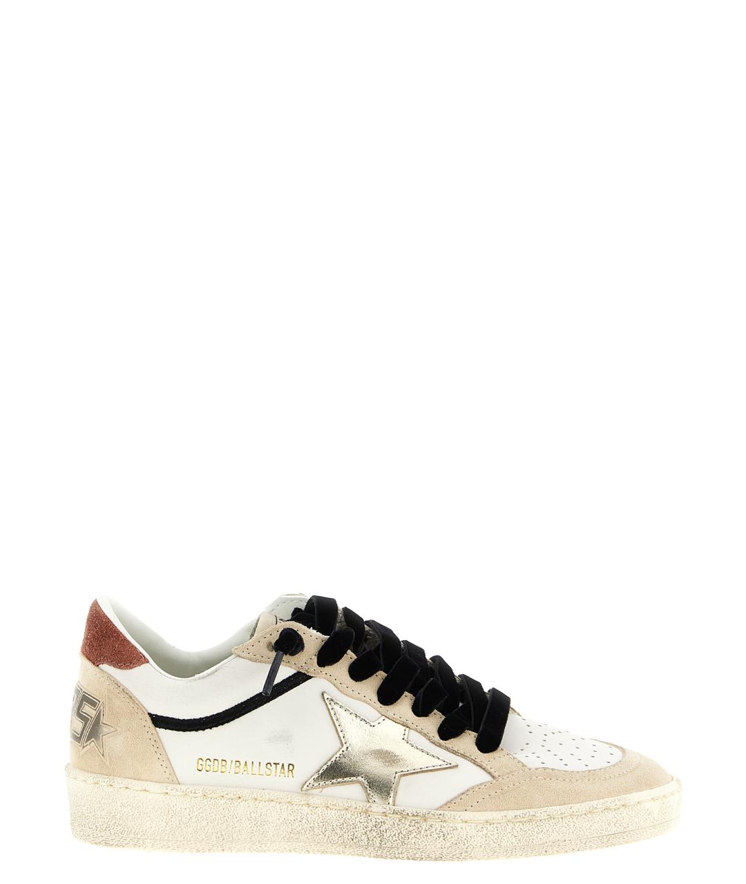 GOLDEN GOOSE DELUXE BRAND Мульти кожаные кеды, фото 1