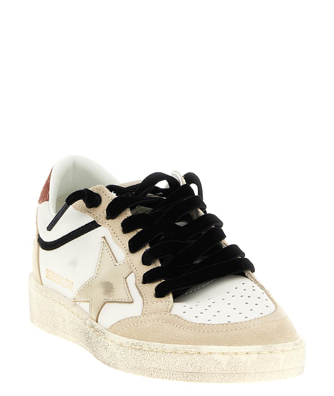 GOLDEN GOOSE DELUXE BRAND Мульти кожаные кеды, фото 3