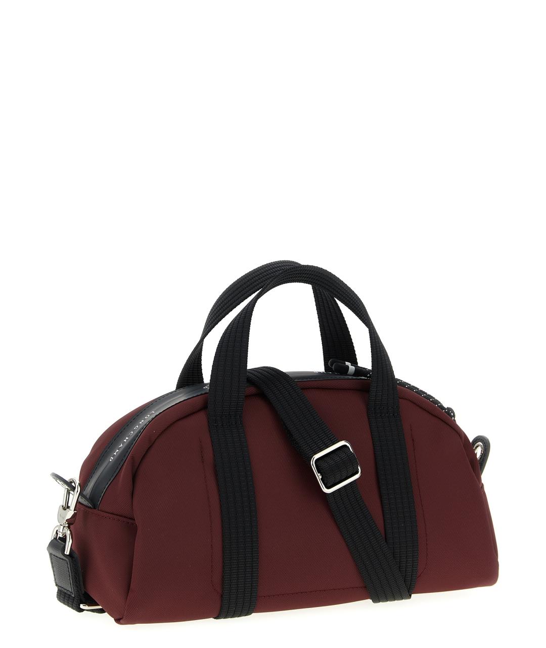 LONGCHAMP Бордовая синтетическая сумка тоут, фото 2