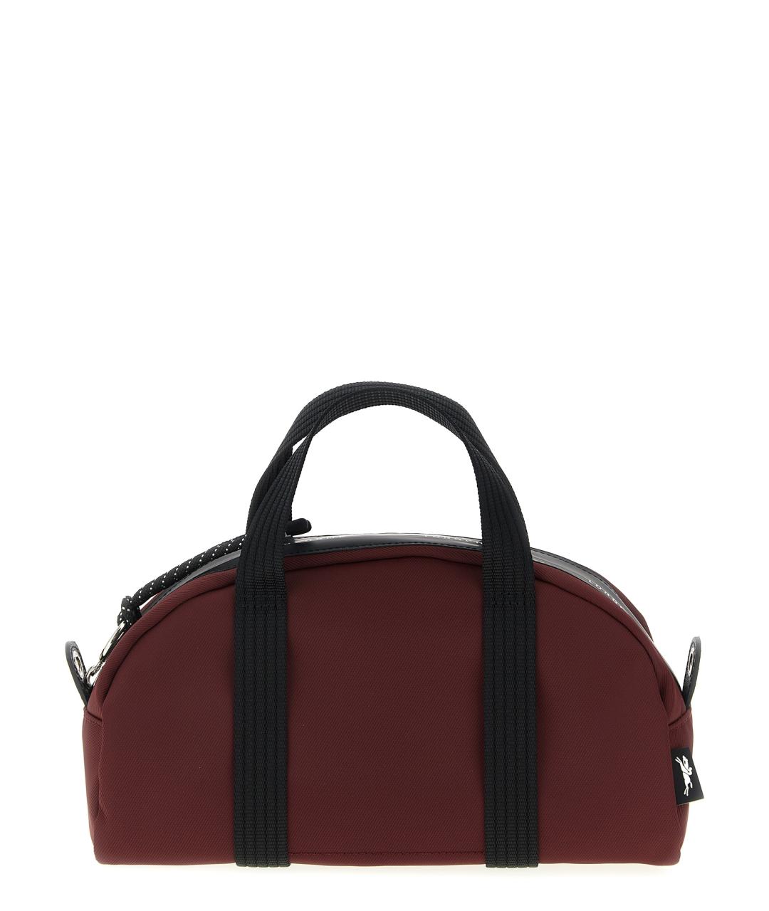 LONGCHAMP Бордовая синтетическая сумка тоут, фото 1