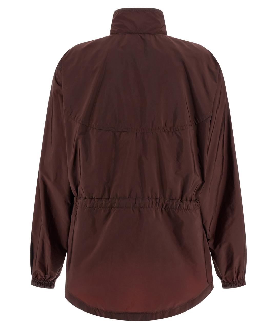 PRADA Бордовая полиамидовая куртка, фото 2