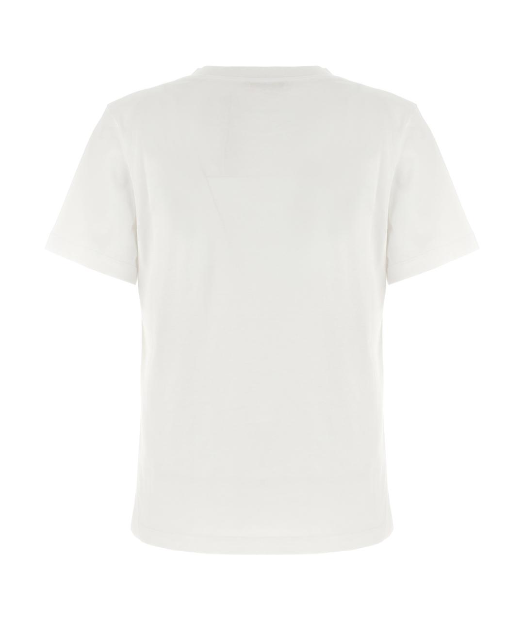 MARNI Белая хлопковая футболка, фото 2
