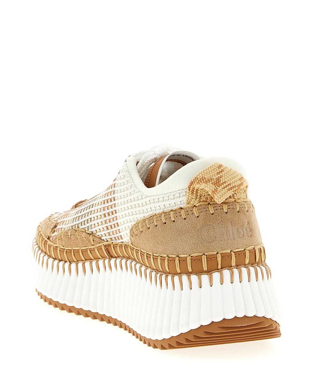 CHLOE Мульти текстильные кроссовки, фото 3
