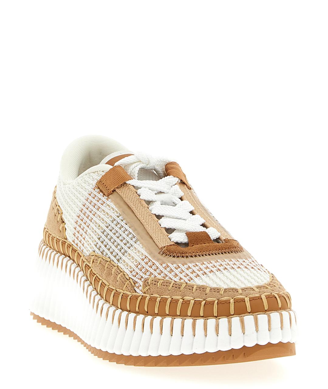 CHLOE Мульти текстильные кроссовки, фото 2