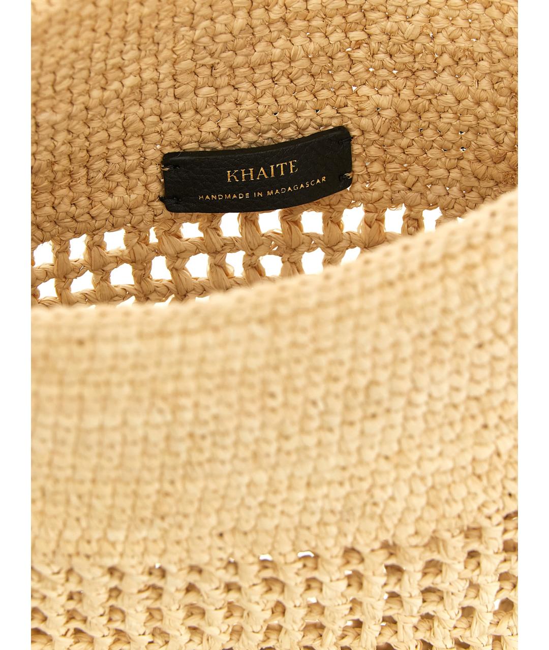 KHAITE Бежевая сумка через плечо, фото 4