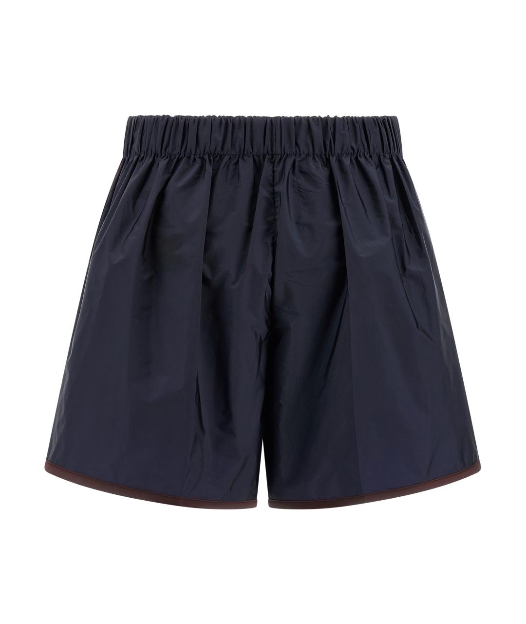 PRADA Синие полиамидовые шорты, фото 2