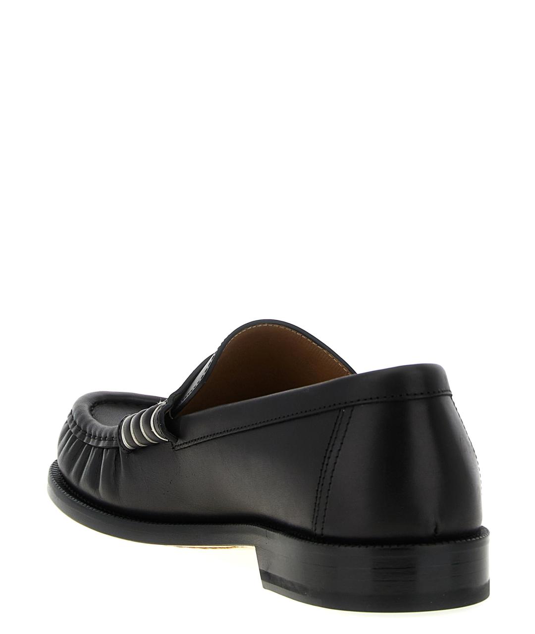 J.W.ANDERSON Черные кожаные лоферы, фото 3